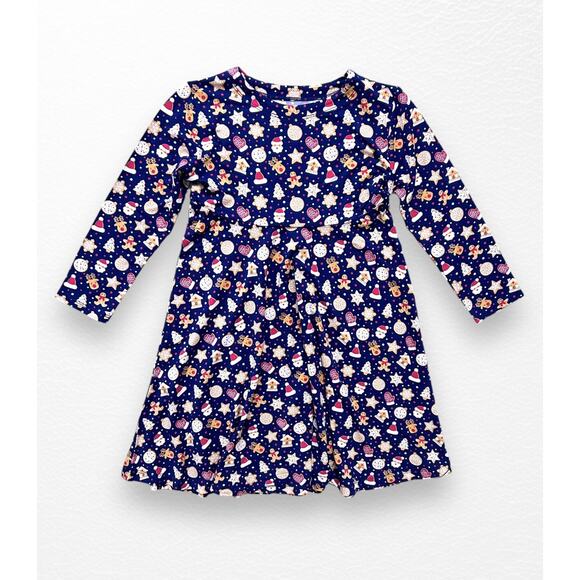 NWT Sweet Bamboo Christmas Cookies Twirl Dress, Size 6 - Picture 1 of 7